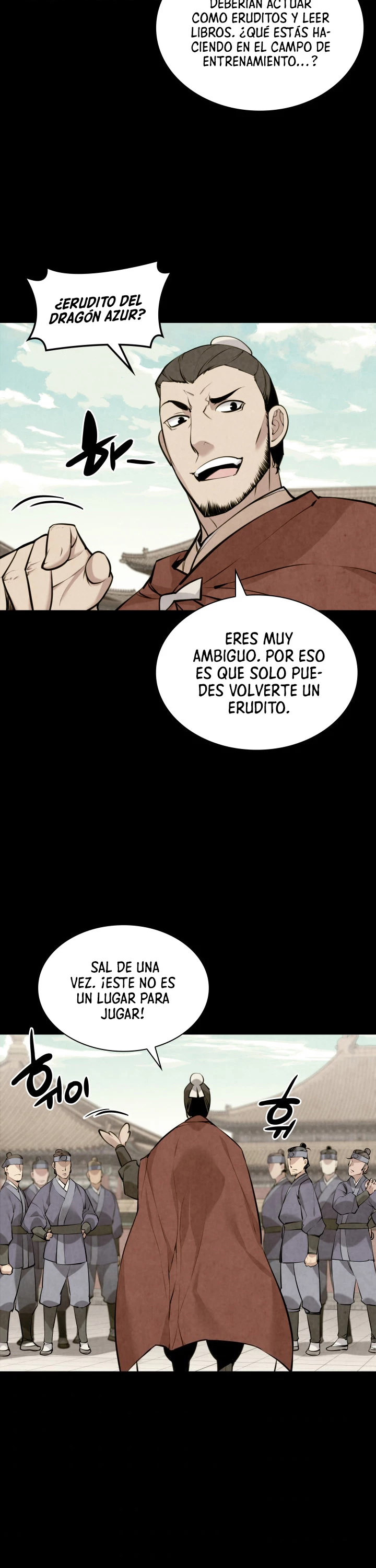 Registros del Erudito Espadachín Capítulo 9 - Página 26 en español