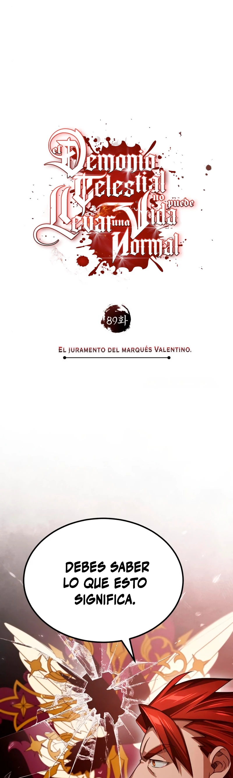 El demonio celestial no puede llevar una vida normal Capítulo 89 - Página 39 en español