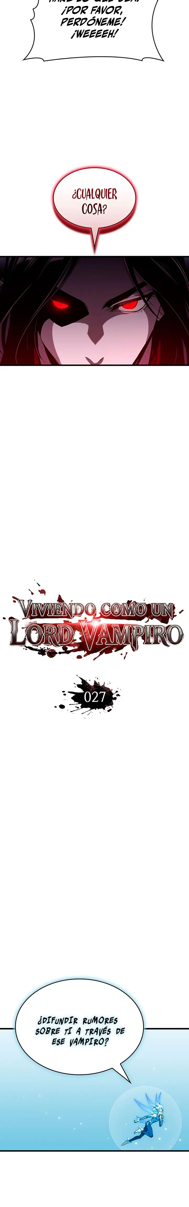 Viviendo como un Lord Vampiro Capítulo 27 - Página 7 en español