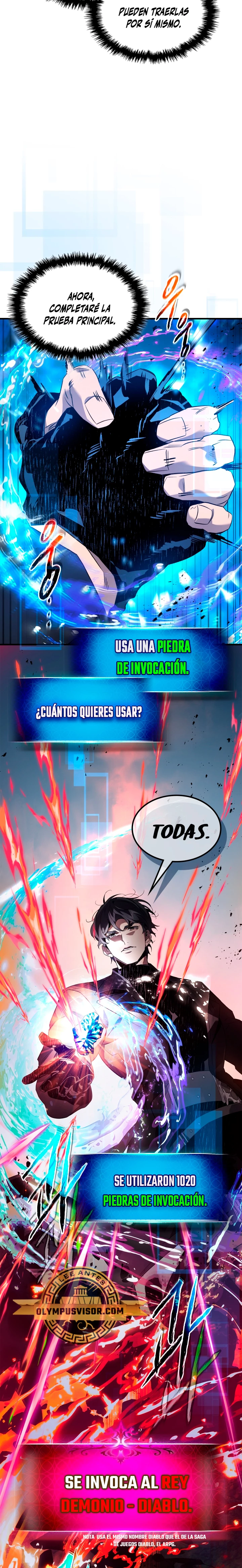 Nivelando Con Los Dioses Capítulo 101 - Página 22 en español