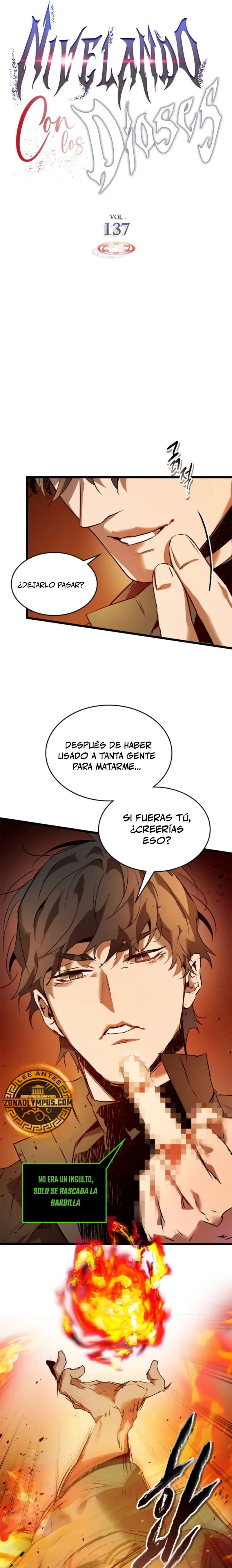Nivelando Con Los Dioses Capítulo 137 - Página 5 en español