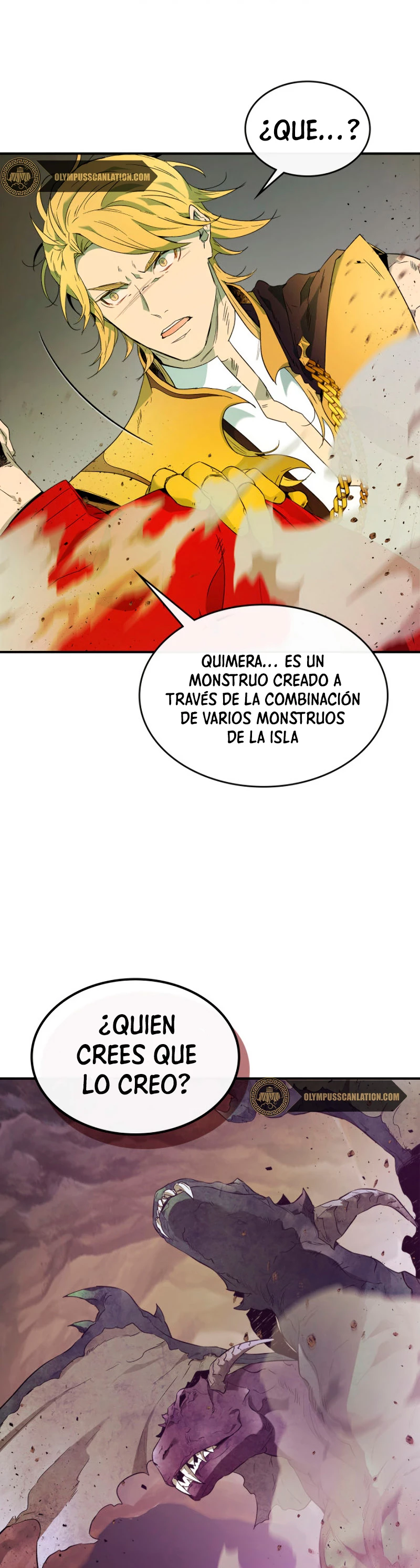 Nivelando Con Los Dioses Capítulo 20 - Página 49 en español