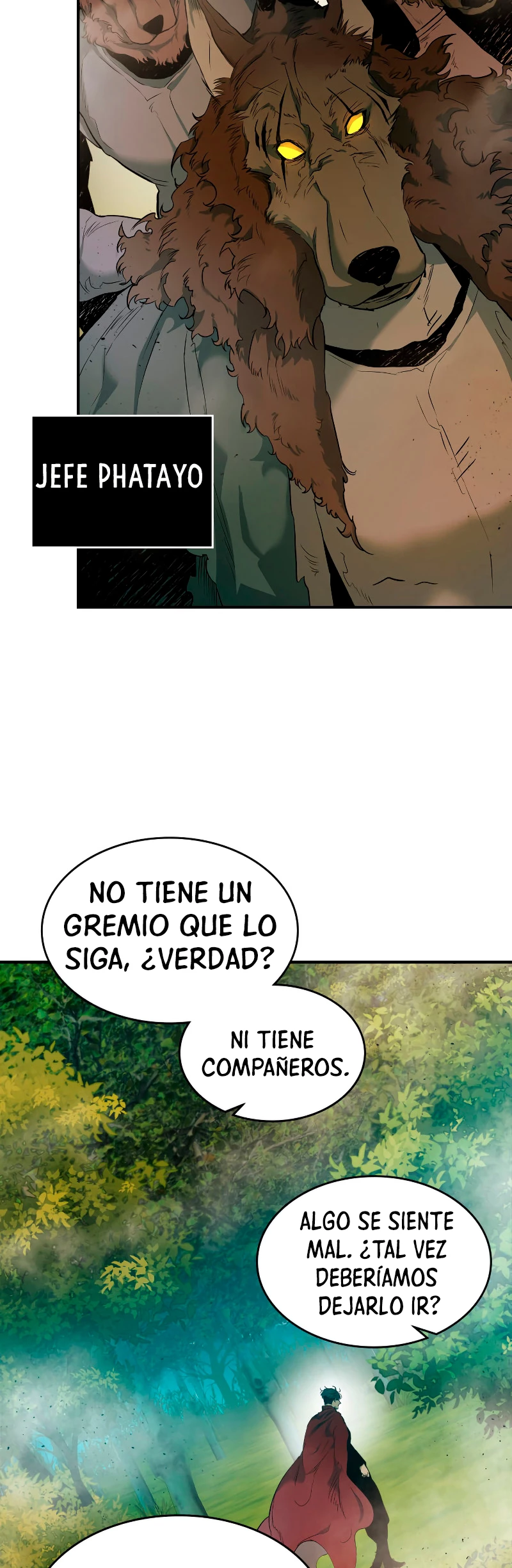 Nivelando Con Los Dioses Capítulo 23 - Página 36 en español