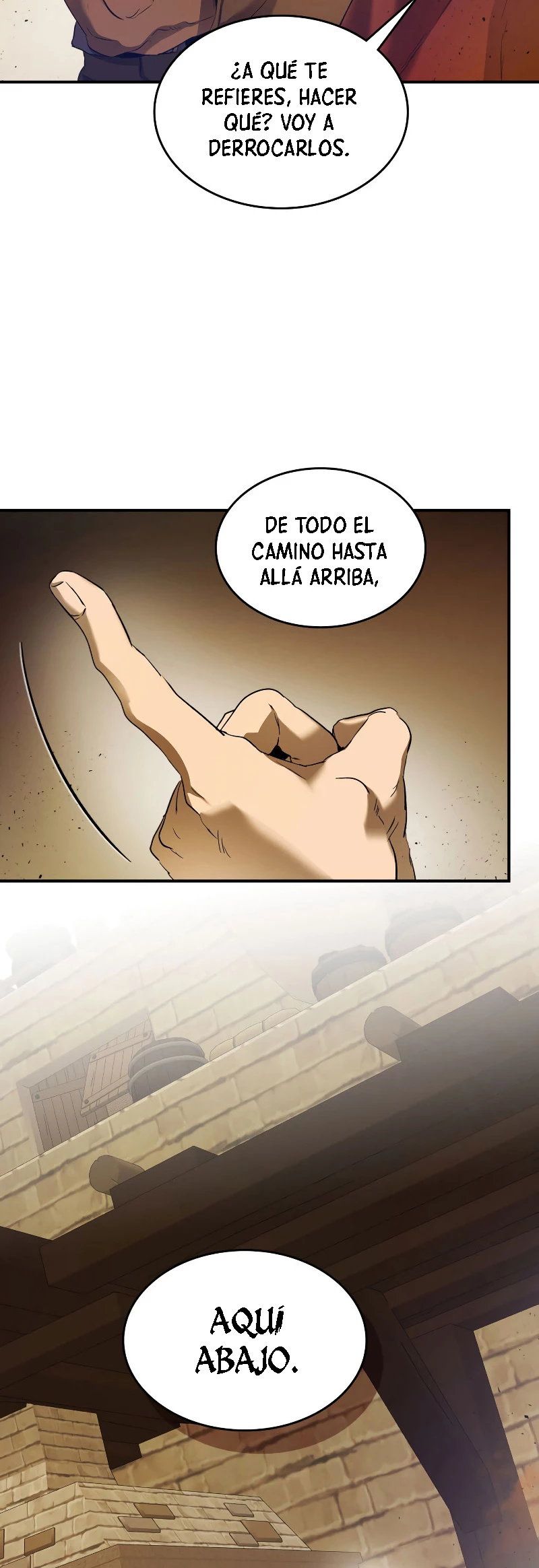 Nivelando Con Los Dioses Capítulo 32 - Página 8 en español