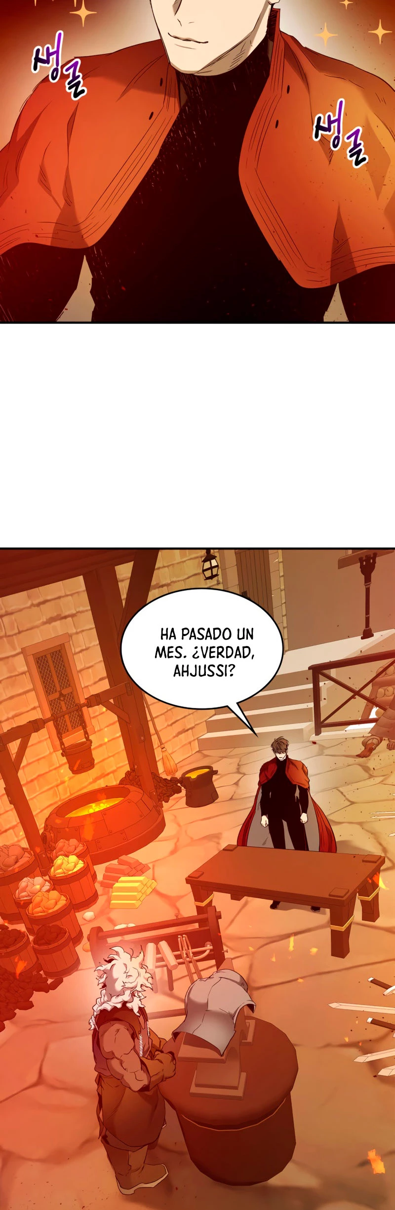 Nivelando Con Los Dioses Capítulo 34 - Página 56 en español