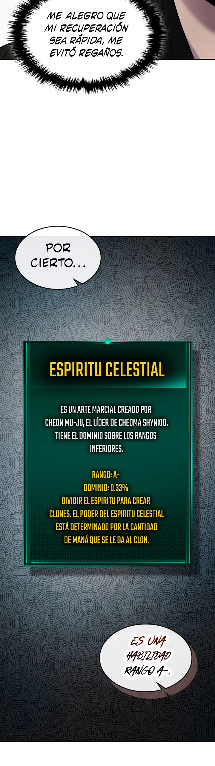 Nivelando Con Los Dioses Capítulo 42 - Página 33 en español