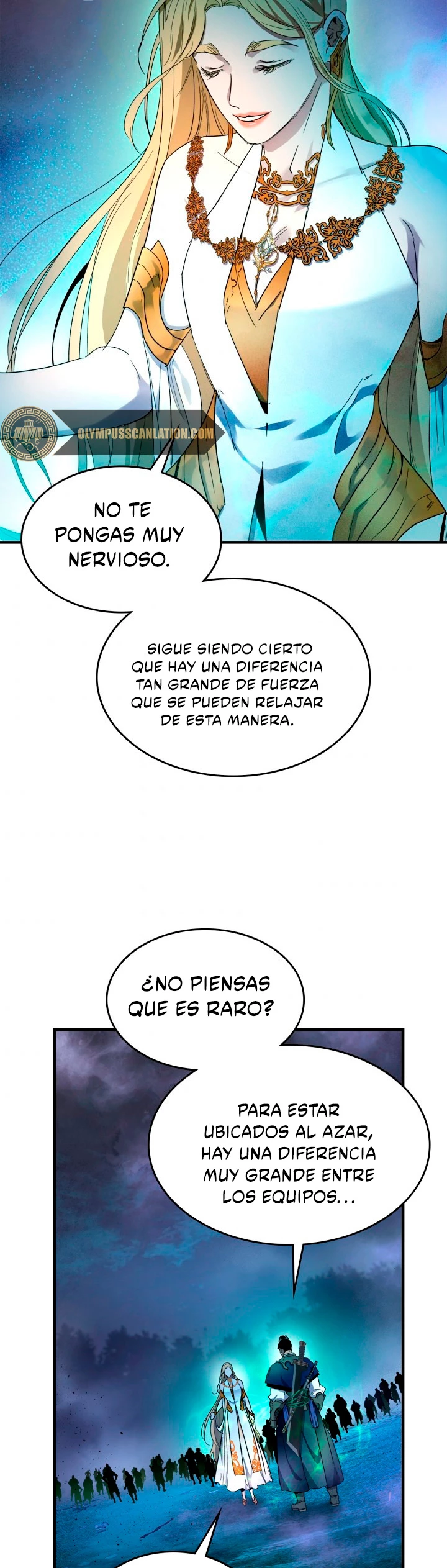 Nivelando Con Los Dioses Capítulo 46 - Página 35 en español