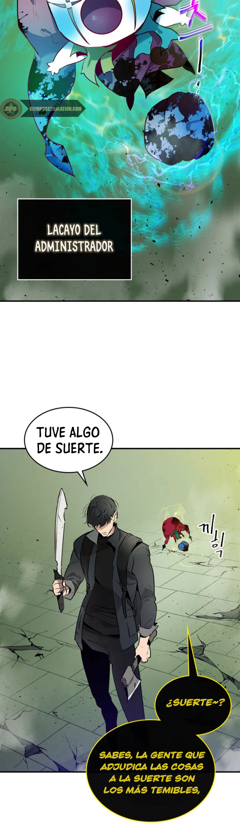 Nivelando Con Los Dioses Capítulo 5 - Página 24 en español