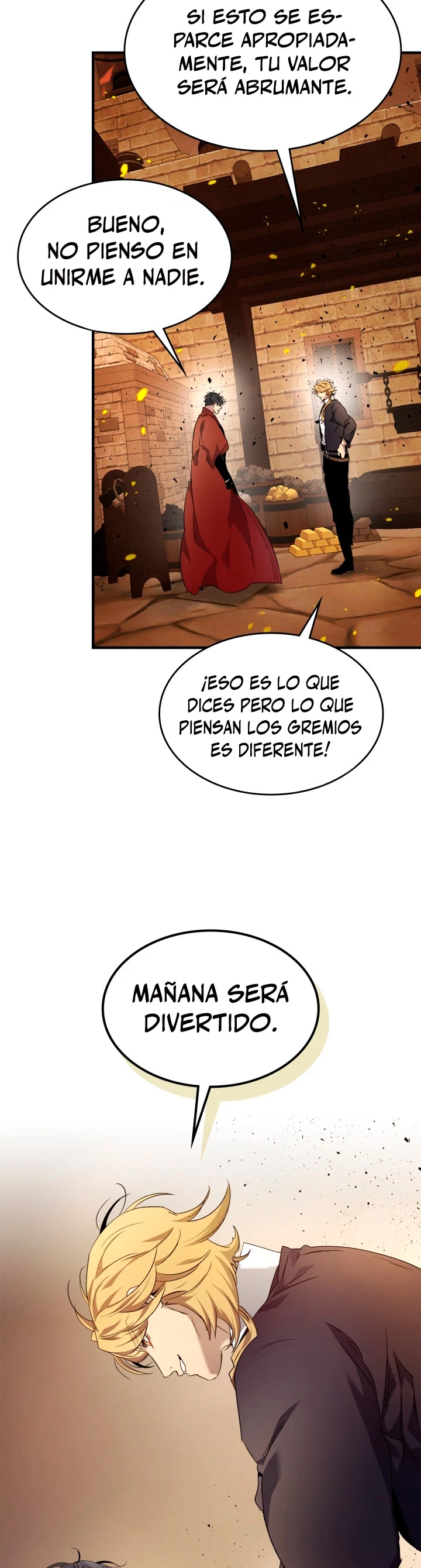 Nivelando Con Los Dioses Capítulo 56 - Página 11 en español