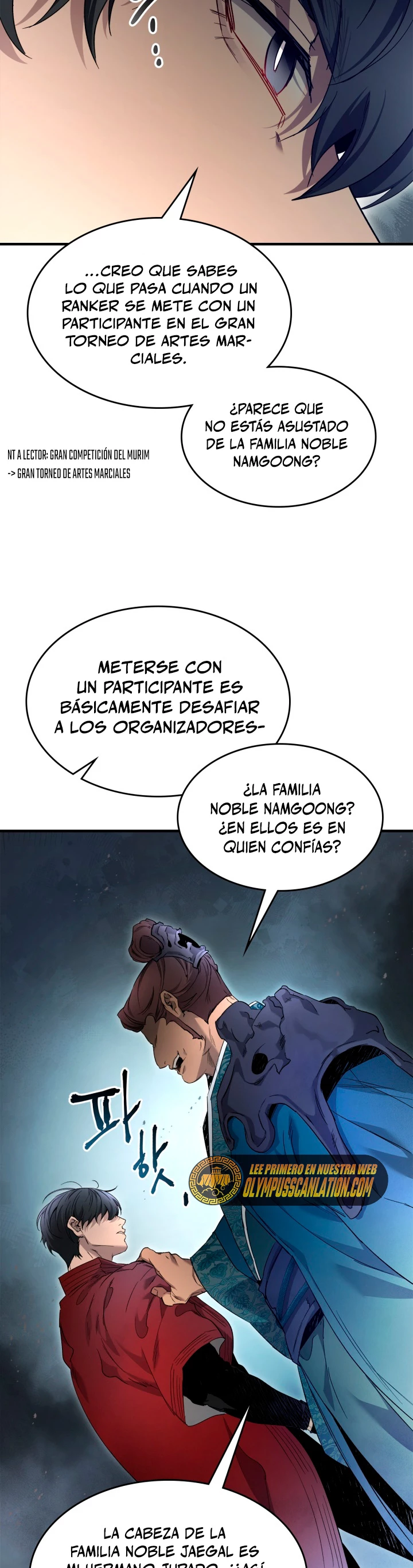 Nivelando Con Los Dioses Capítulo 57 - Página 11 en español