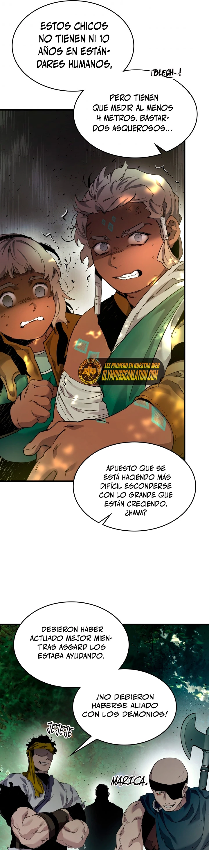 Nivelando Con Los Dioses Capítulo 61 - Página 33 en español