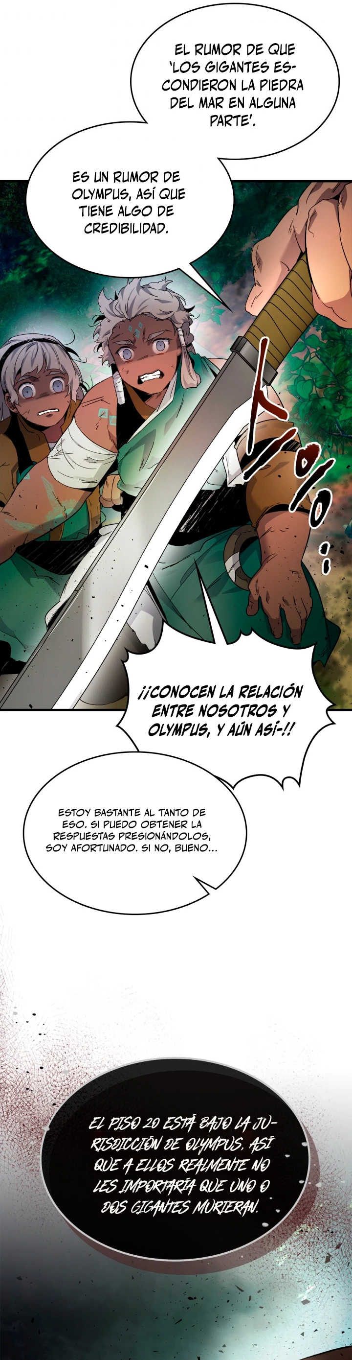Nivelando Con Los Dioses Capítulo 61 - Página 36 en español