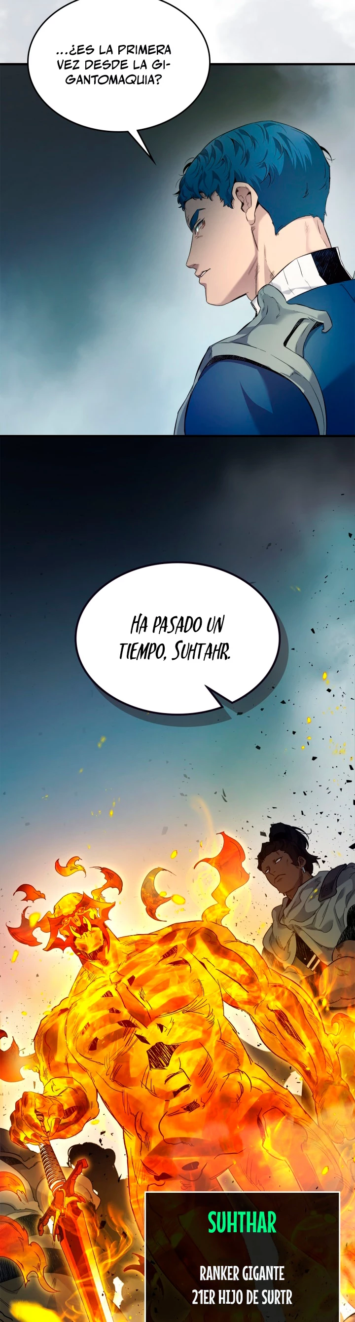 Nivelando Con Los Dioses Capítulo 67 - Página 34 en español