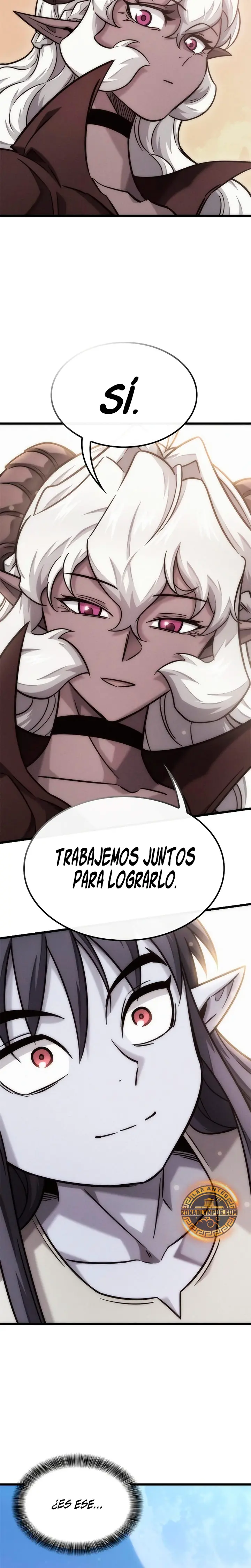 ¡Que abundante cosecha, señor demonio! Capítulo 50 - Página 17 en español