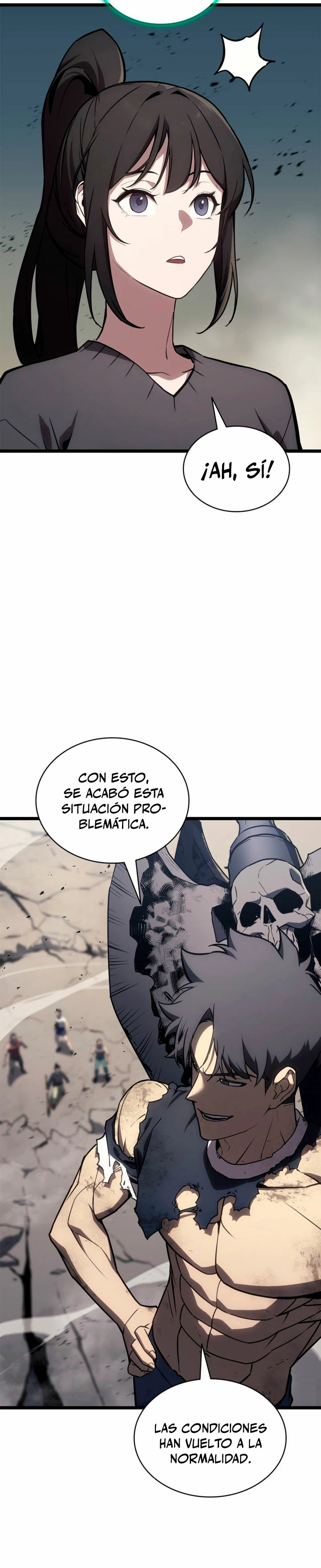 El regreso del héroe de clase: Desastre Capítulo 101 - Página 44 en español