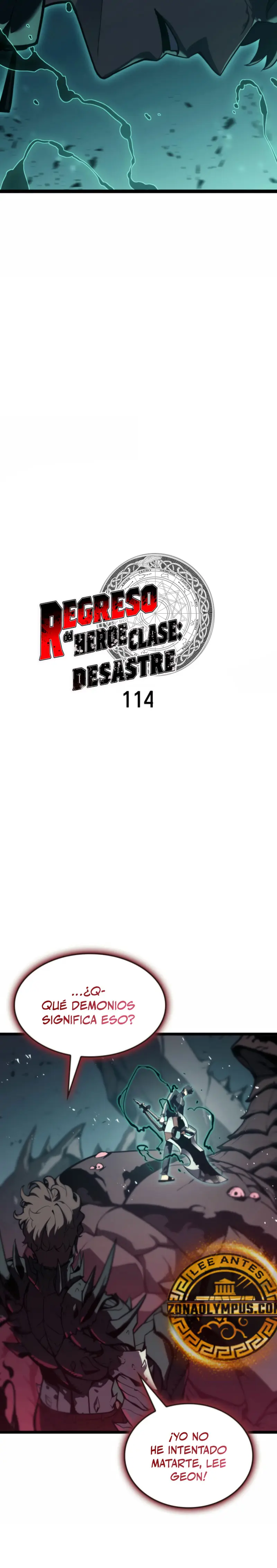 El regreso del héroe de clase: Desastre Capítulo 114 - Página 9 en español