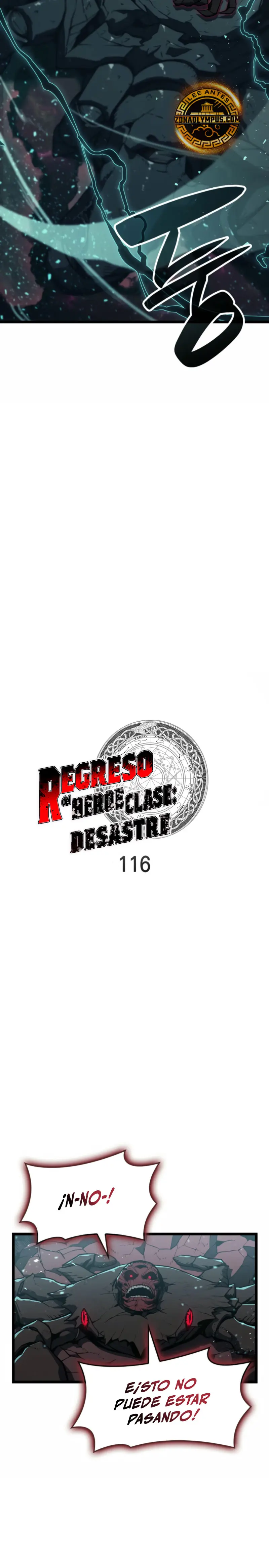 El regreso del héroe de clase: Desastre Capítulo 116 - Página 18 en español