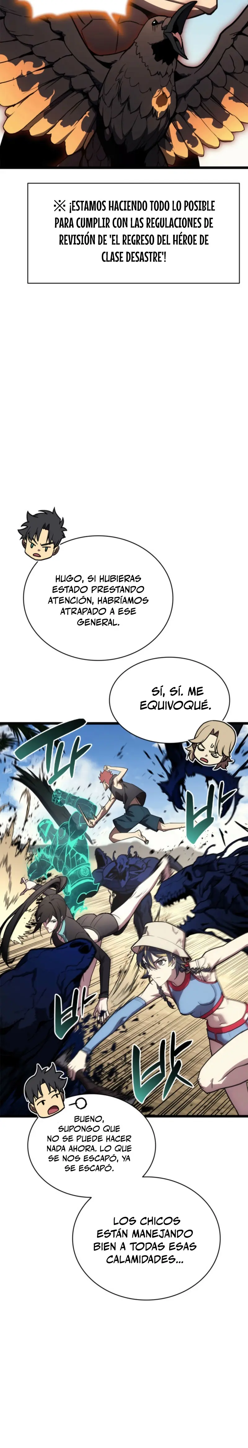 El regreso del héroe de clase: Desastre Capítulo 130 - Página 25 en español