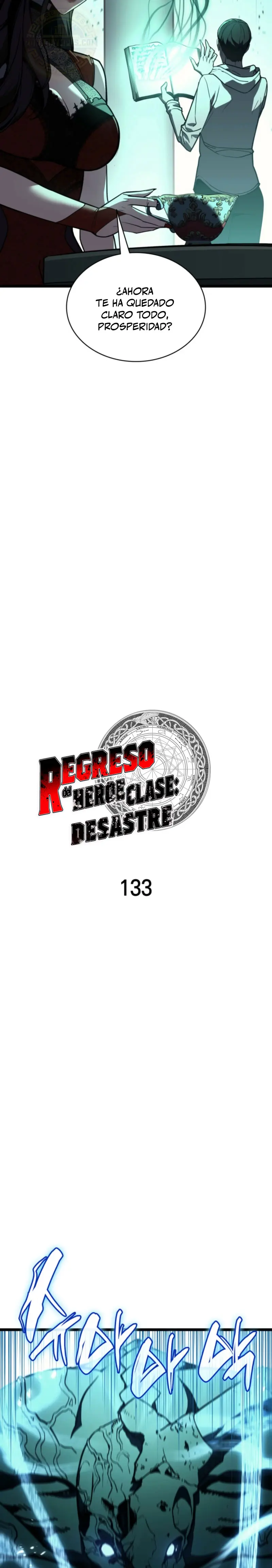 El regreso del héroe de clase: Desastre Capítulo 133 - Página 18 en español