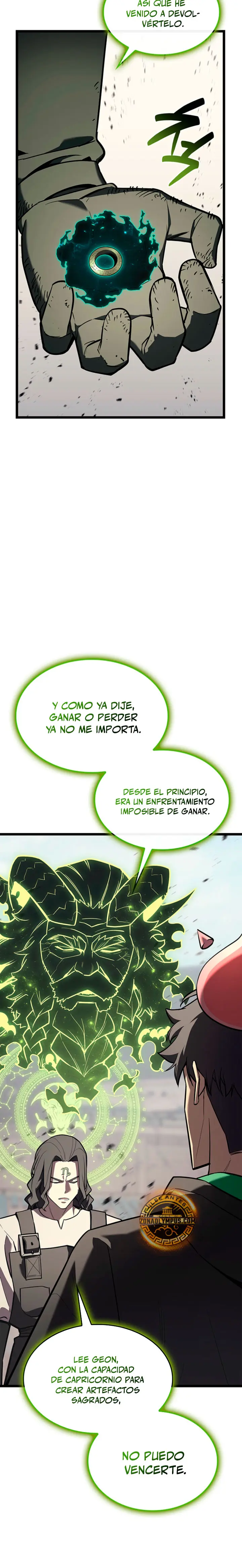 El regreso del héroe de clase: Desastre Capítulo 163 - Página 8 en español