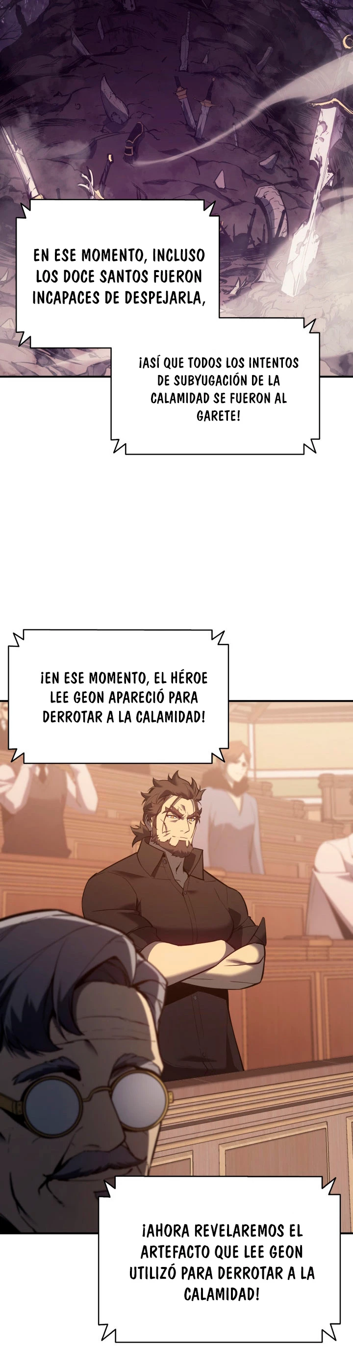 El regreso del héroe de clase: Desastre Capítulo 19 - Página 34 en español