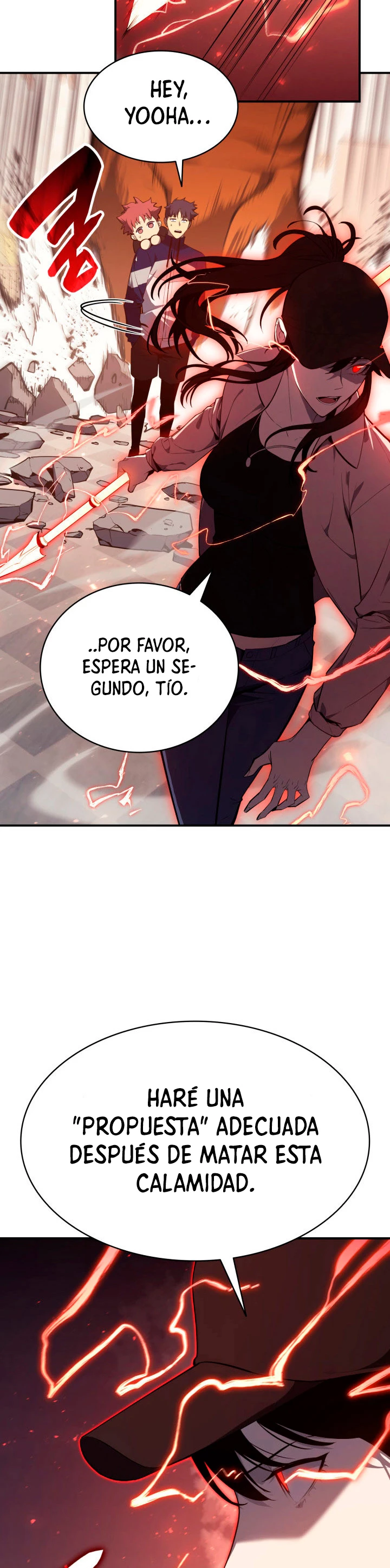 El regreso del héroe de clase: Desastre Capítulo 25 - Página 35 en español