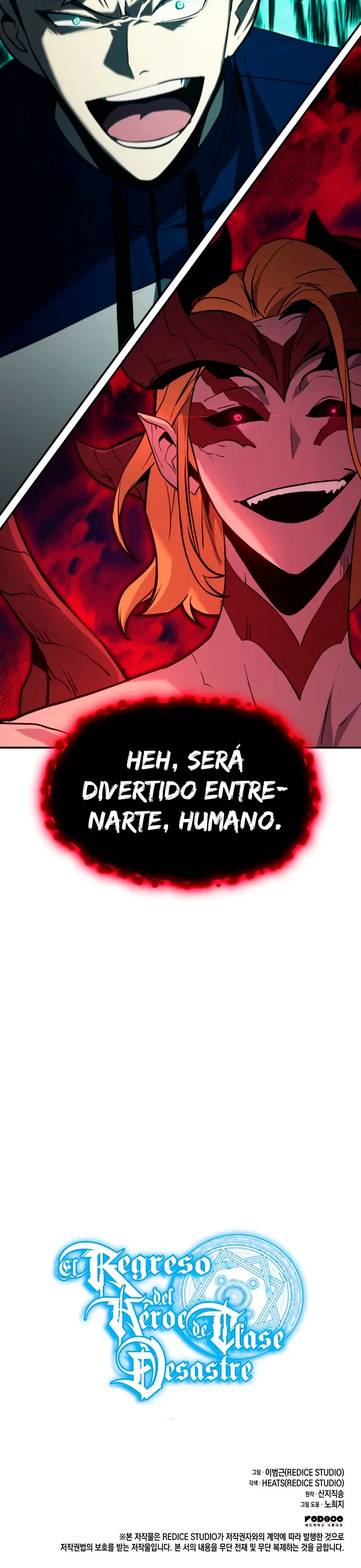 El regreso del héroe de clase: Desastre Capítulo 25 - Página 60 en español