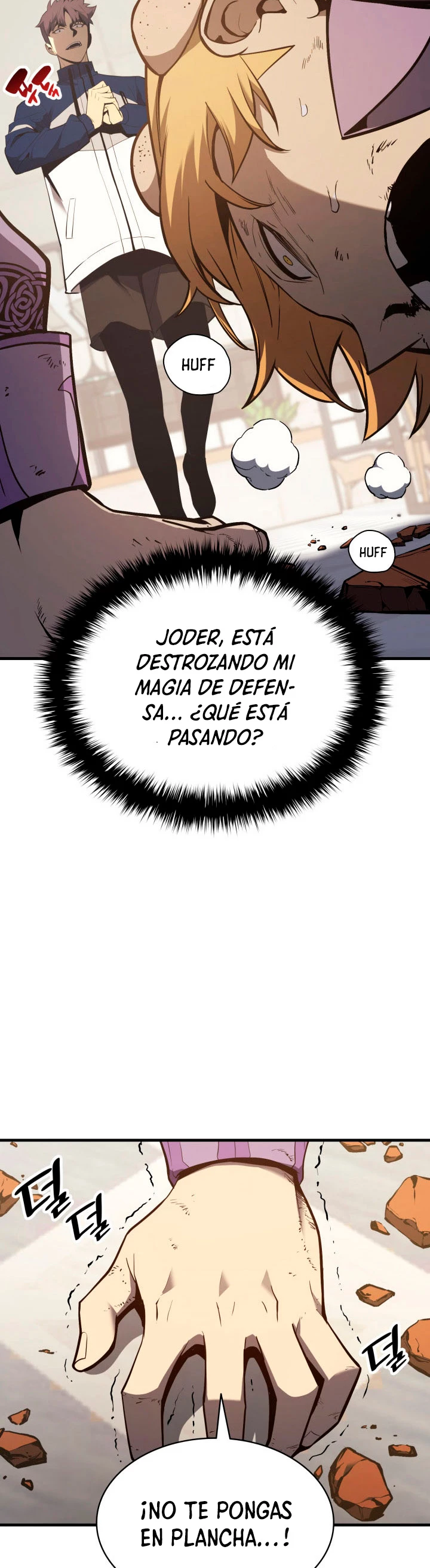 El regreso del héroe de clase: Desastre Capítulo 25 - Página 8 en español