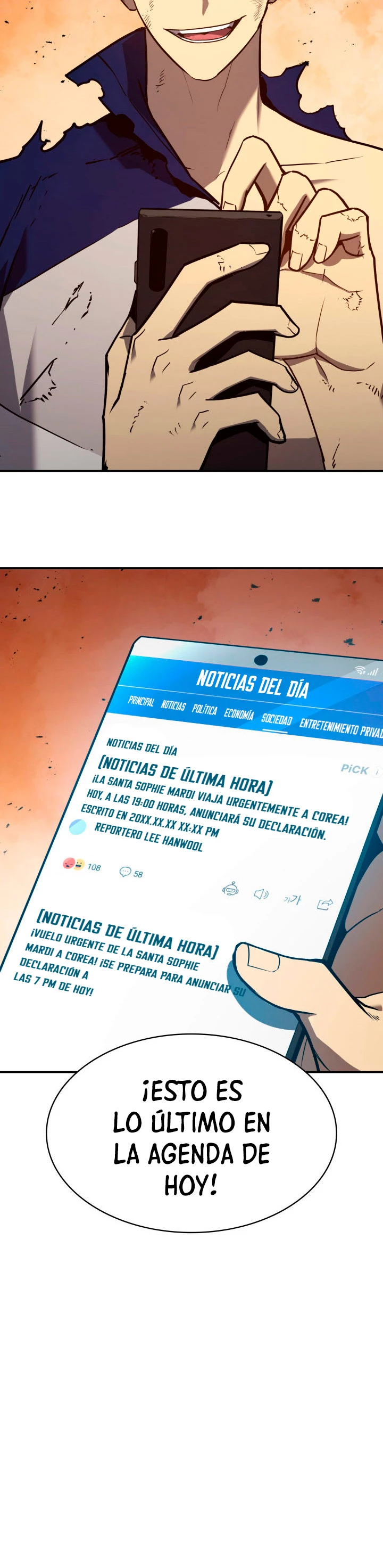 El regreso del héroe de clase: Desastre Capítulo 27 - Página 28 en español