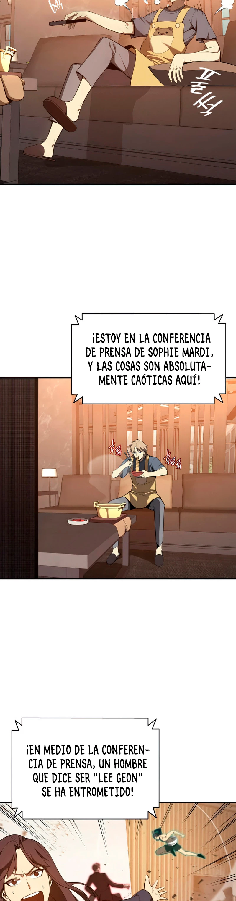El regreso del héroe de clase: Desastre Capítulo 29 - Página 3 en español