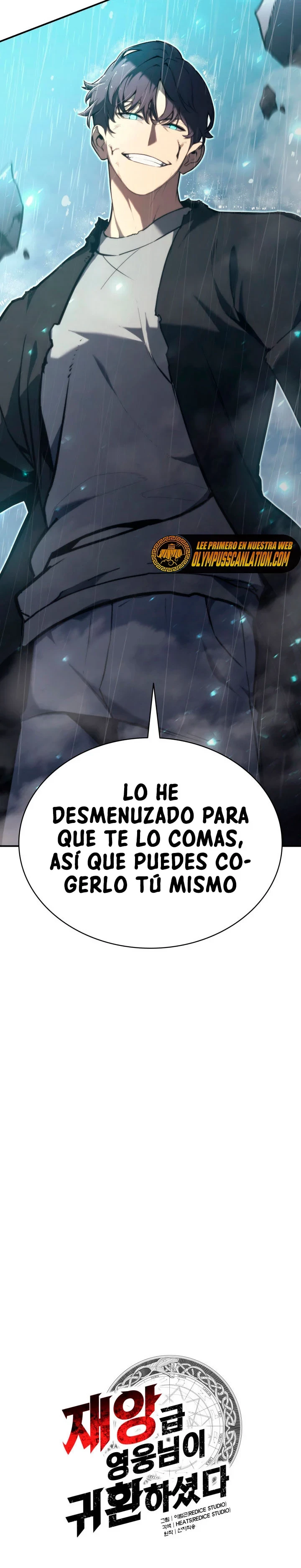 El regreso del héroe de clase: Desastre Capítulo 39 - Página 9 en español