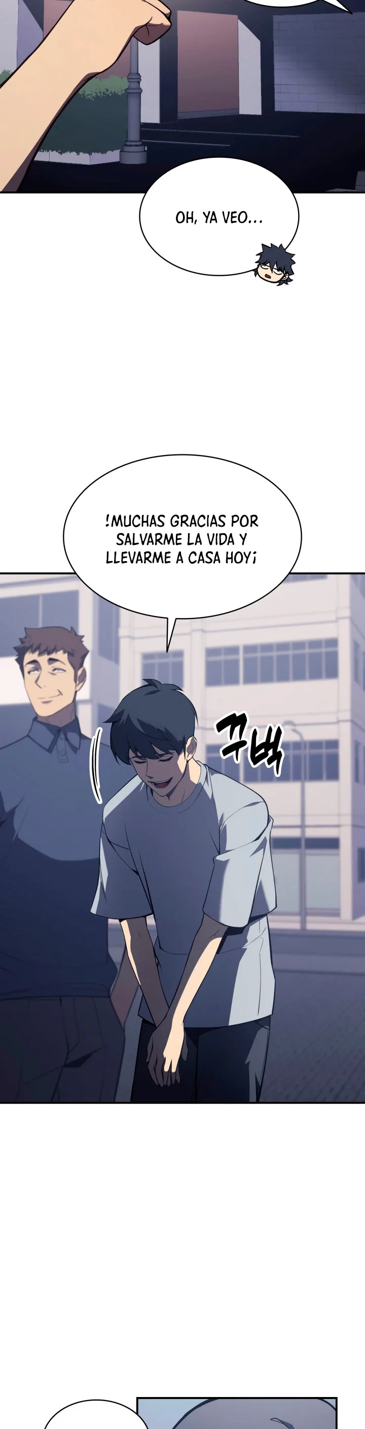 El regreso del héroe de clase: Desastre Capítulo 5 - Página 4 en español