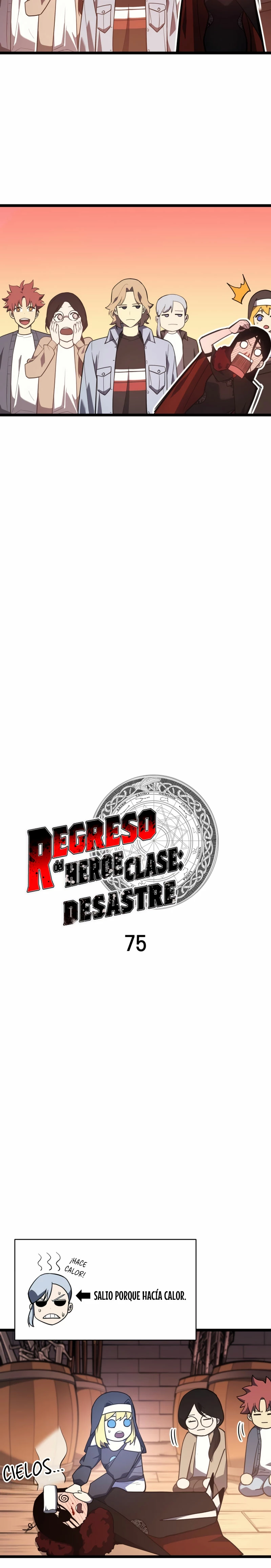 El regreso del héroe de clase: Desastre Capítulo 75 - Página 17 en español