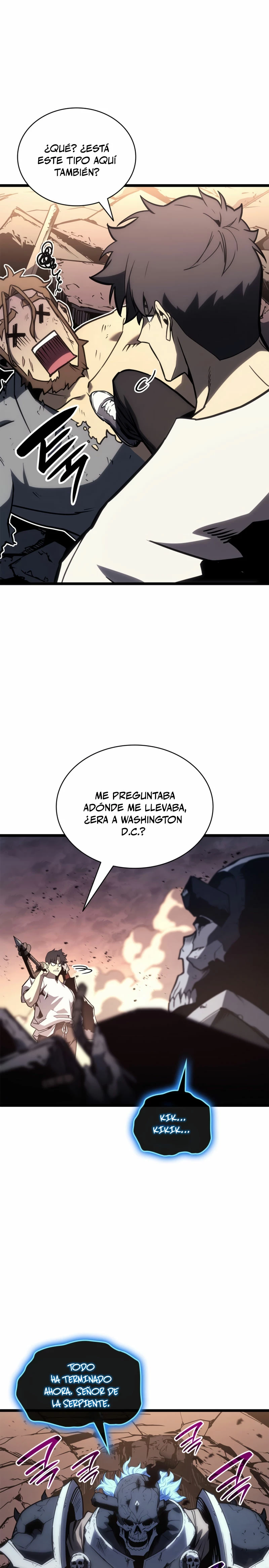 El regreso del héroe de clase: Desastre Capítulo 83 - Página 35 en español