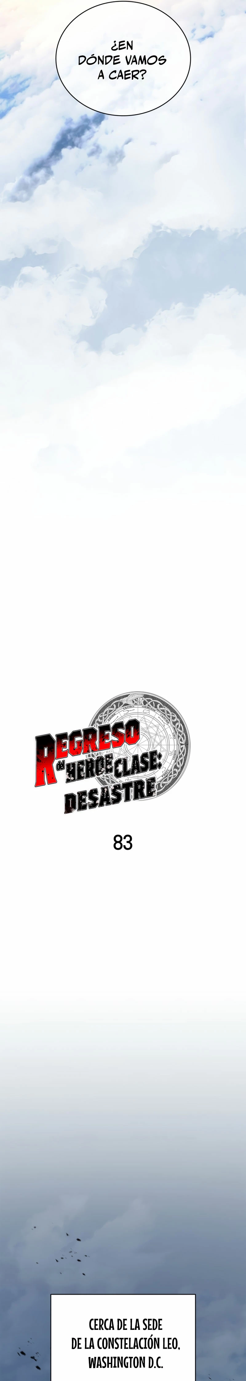 El regreso del héroe de clase: Desastre Capítulo 83 - Página 8 en español