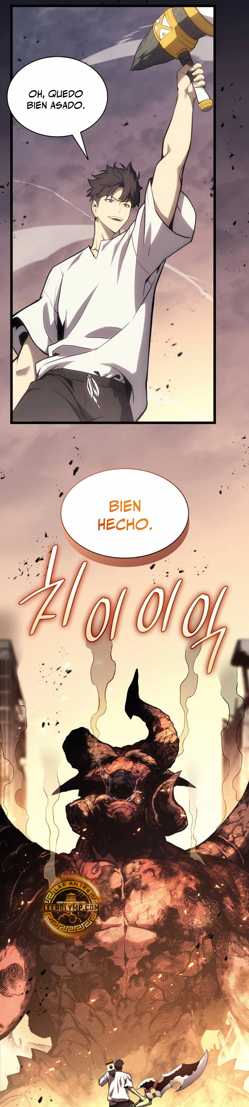 El regreso del héroe de clase: Desastre Capítulo 86 - Página 8 en español
