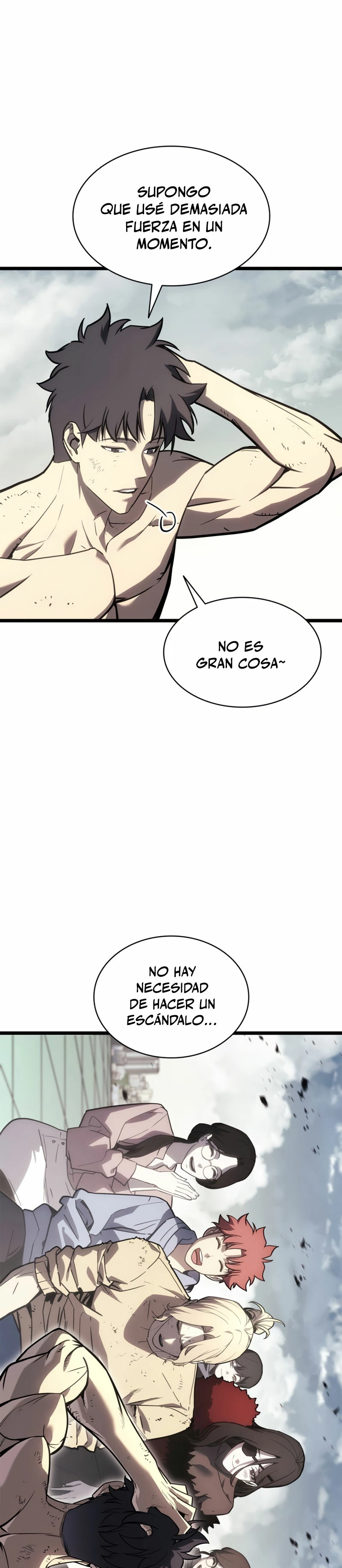 El regreso del héroe de clase: Desastre Capítulo 95 - Página 35 en español