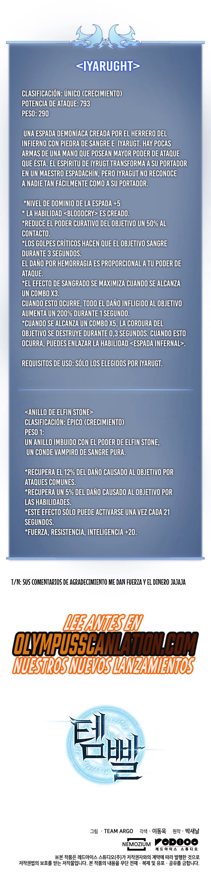 Overgeared Capítulo 161 - Página 55 en español