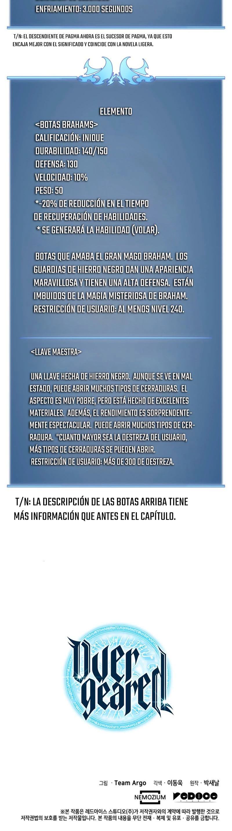 Overgeared Capítulo 60 - Página 64 en español
