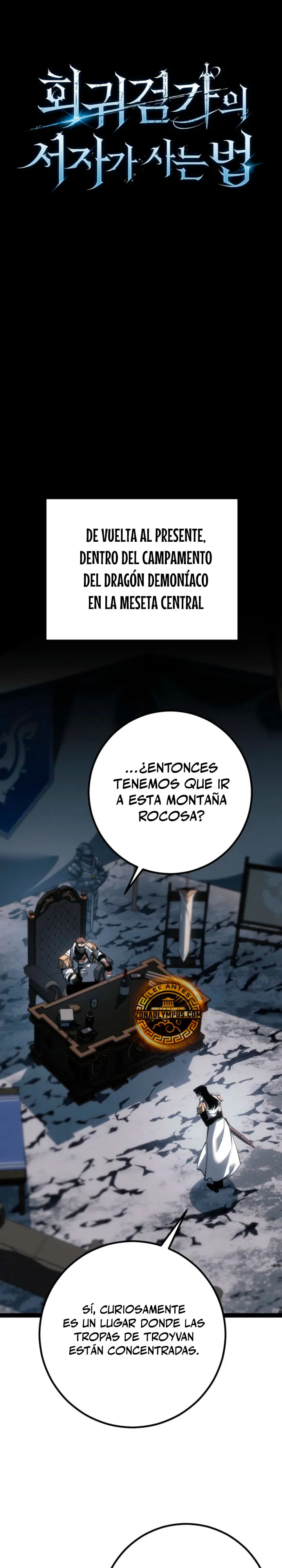 Regresión del bastardo del clan de la espada Capítulo 78 - Página 10 en español