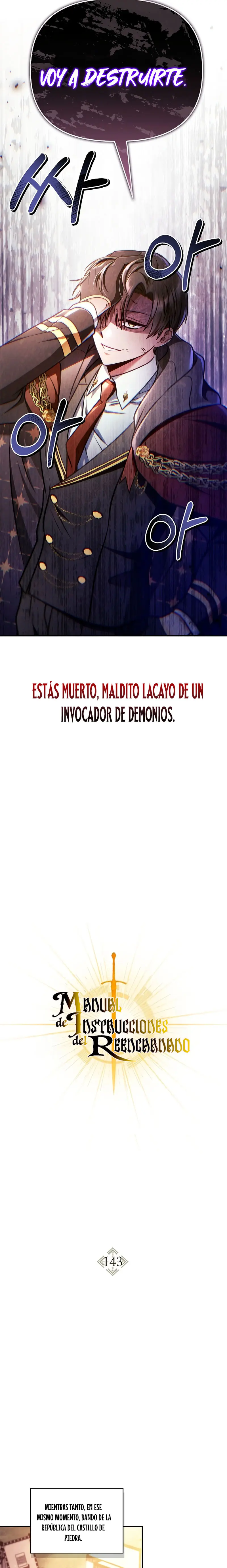 Manual de instrucciones del Reencarnado Capítulo 143 - Página 17 en español