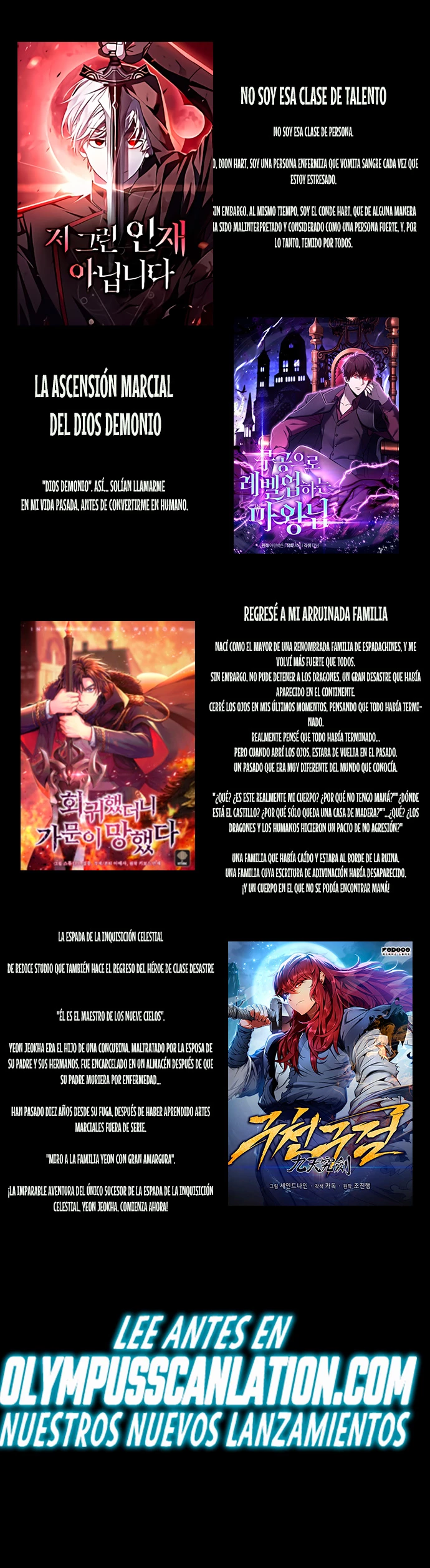 Manual de instrucciones del Reencarnado Capítulo 70.15 - Página 3 en español