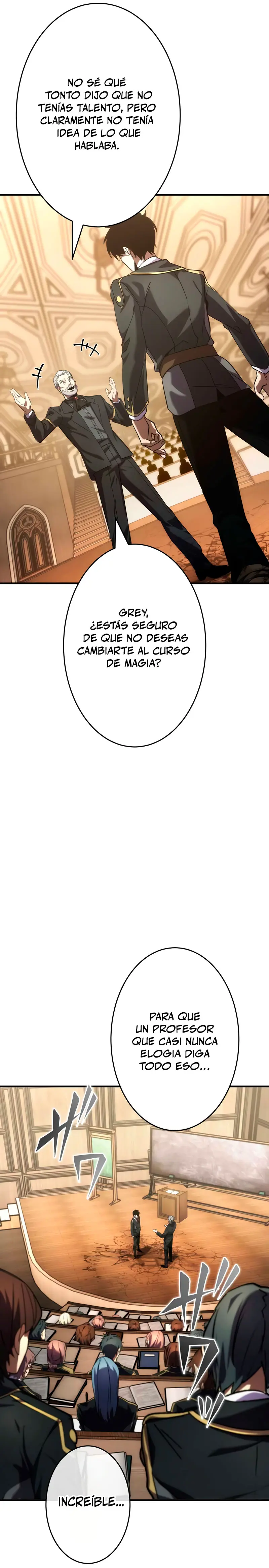 El Regreso del Espadachín Oscuro Capítulo 12 - Página 21 en español