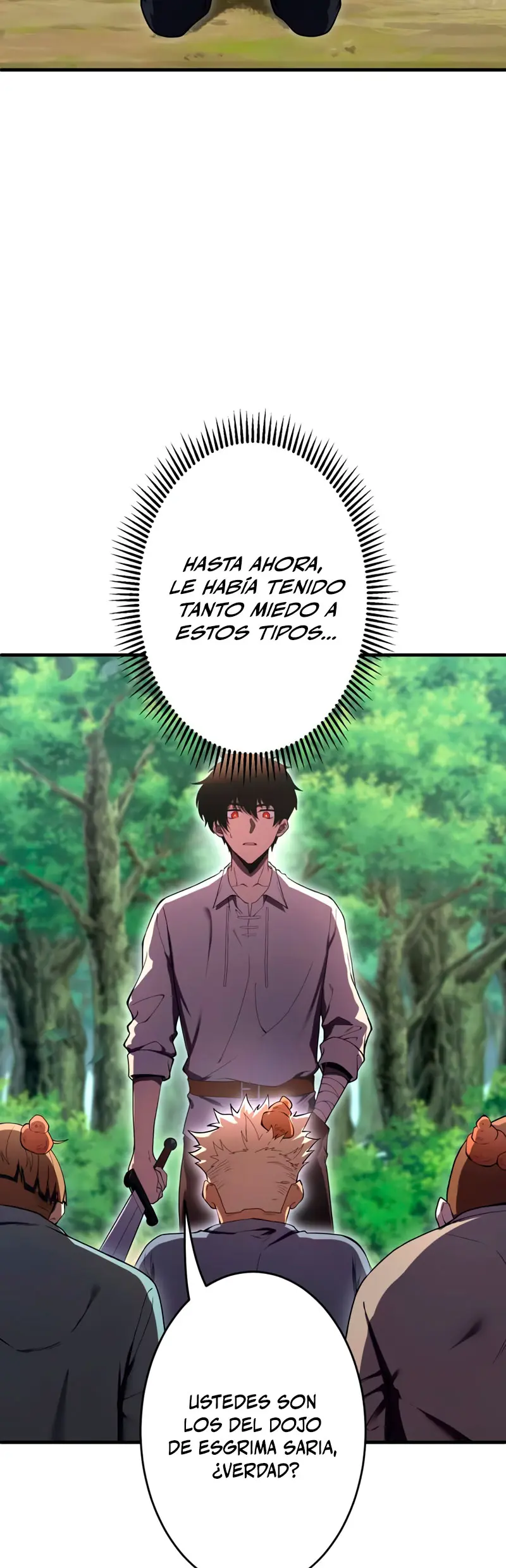 El Regreso del Espadachín Oscuro Capítulo 3 - Página 22 en español