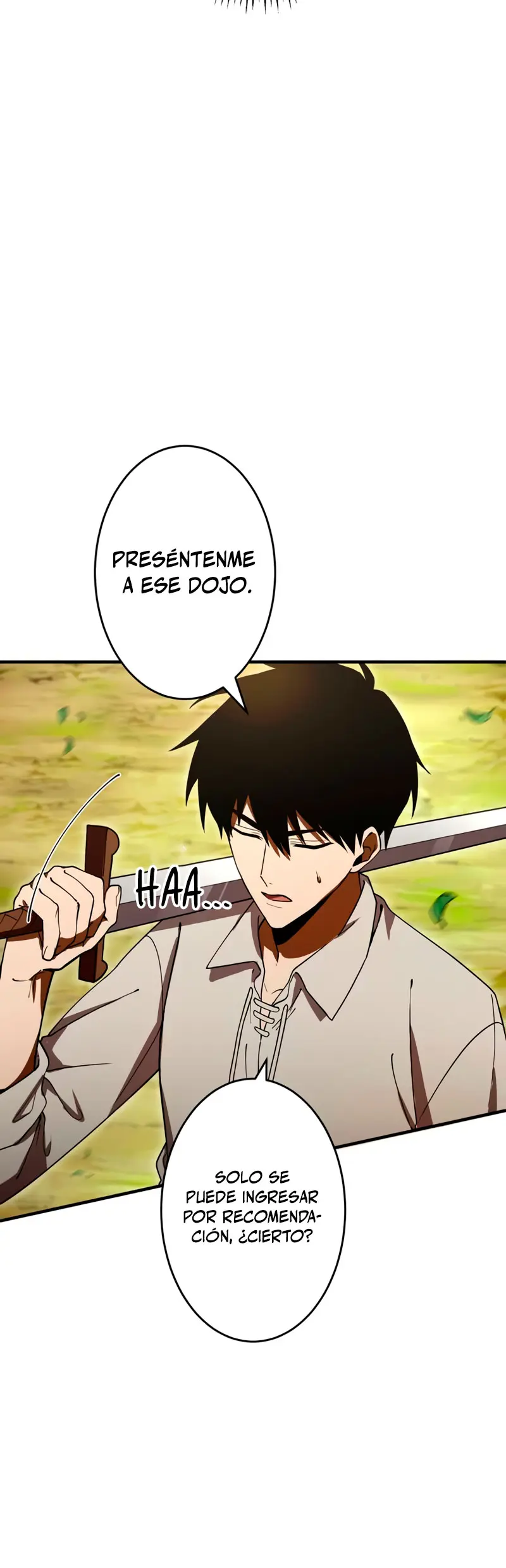 El Regreso del Espadachín Oscuro Capítulo 3 - Página 25 en español