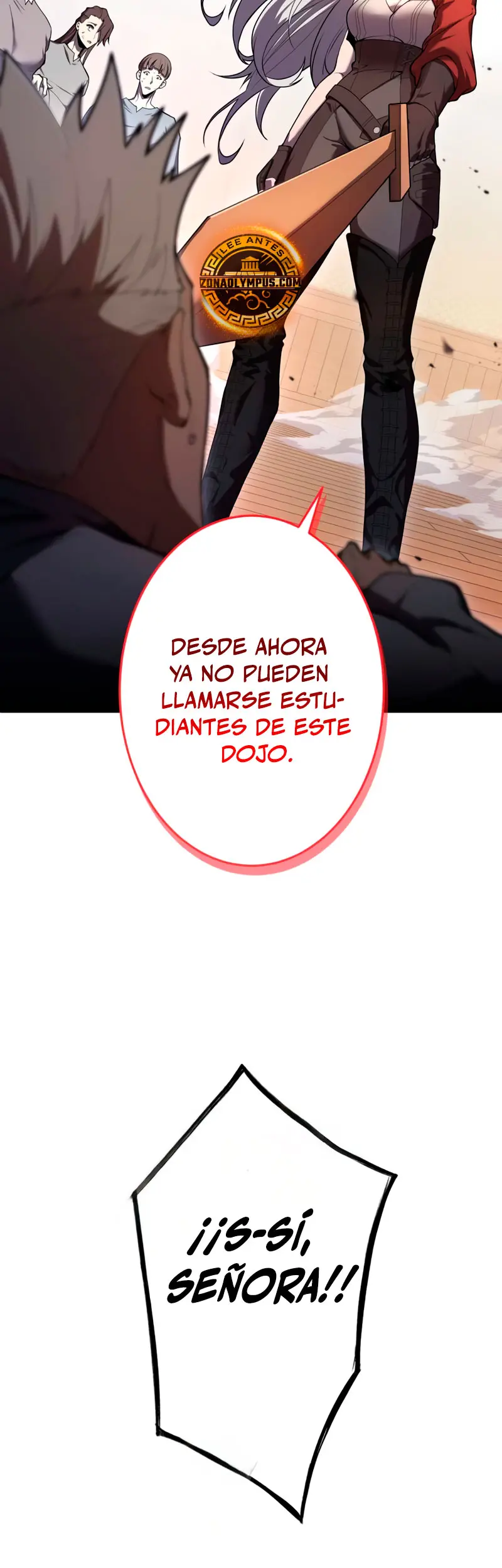 El Regreso del Espadachín Oscuro Capítulo 3 - Página 54 en español