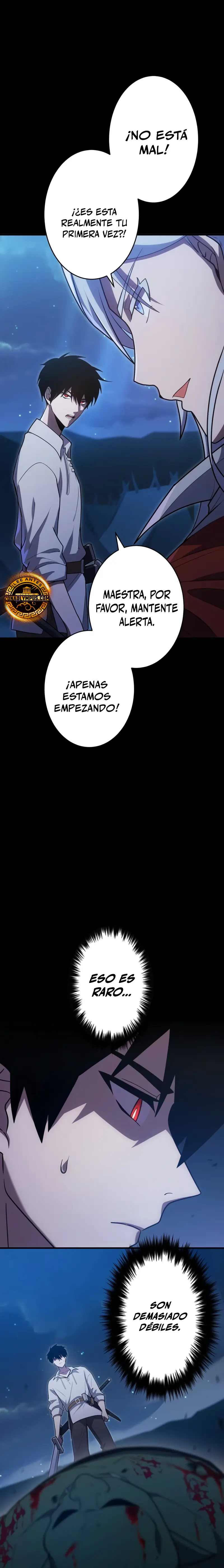 El Regreso del Espadachín Oscuro Capítulo 5 - Página 22 en español