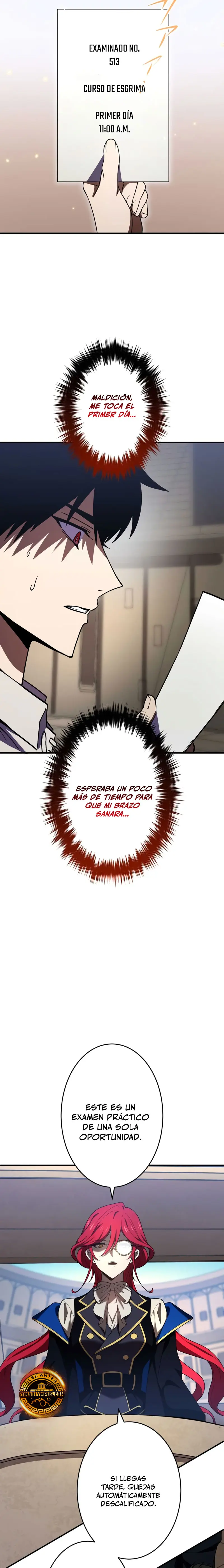 El Regreso del Espadachín Oscuro Capítulo 8 - Página 10 en español