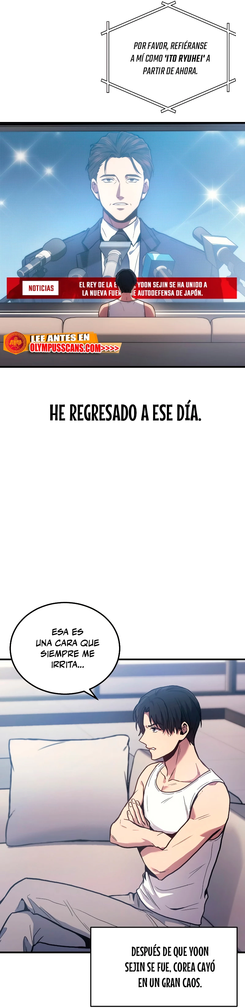 El Dios Marcial que Regresó al nivel 2 Capítulo 2 - Página 8 en español