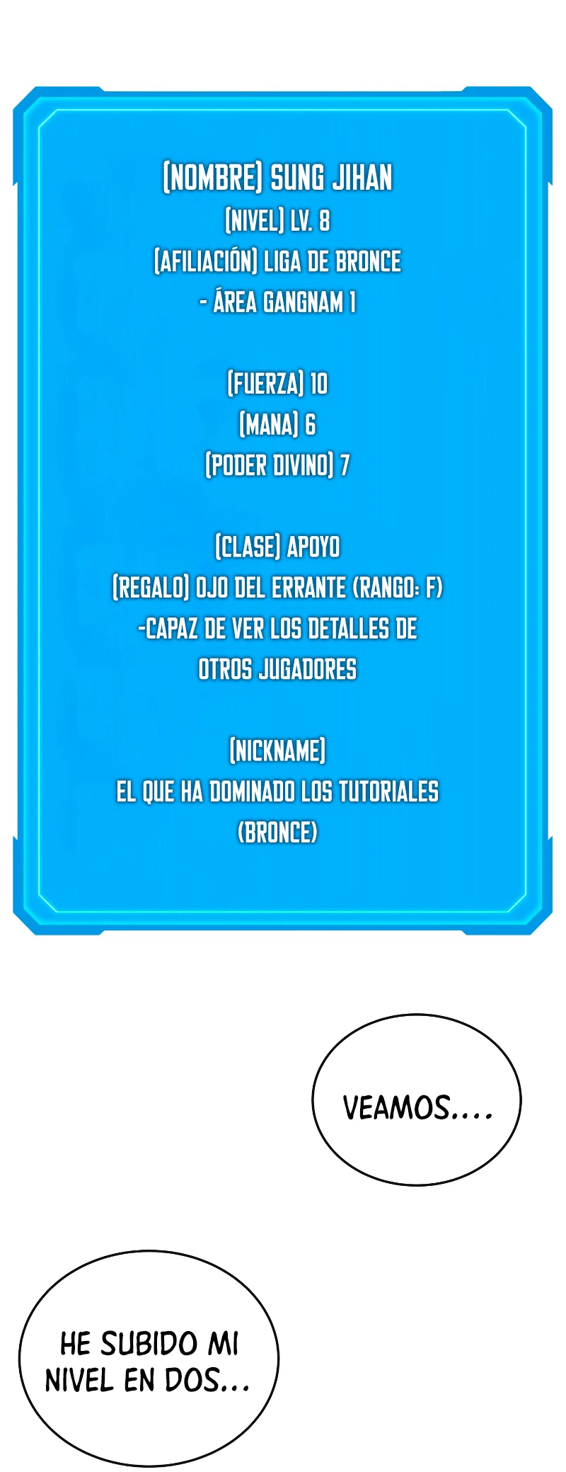 El Dios Marcial que Regresó al nivel 2 Capítulo 8 - Página 37 en español
